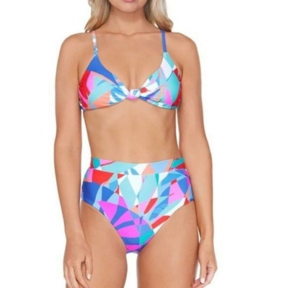 Raisins Bright Idea Love/Cheeky 2-Piece Bikini Swimsuit Size XL NWT